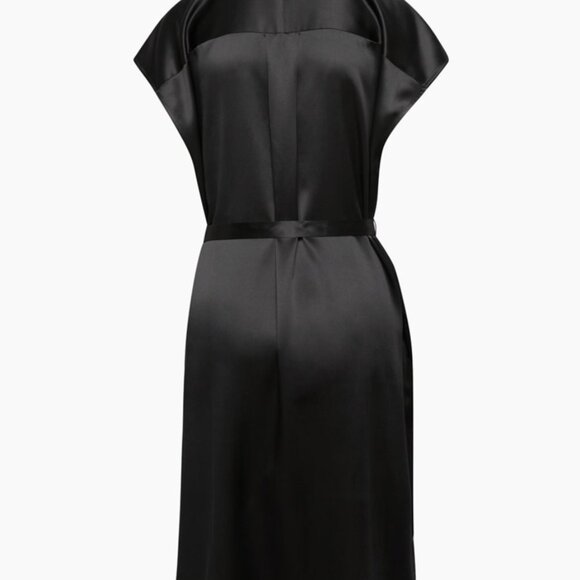 Aritzia Babaton Deligate Silk Dress | Black | Size S | BNWT - Picture 7 of 15